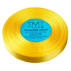 Лента для декора и упаковки Атласная 015 Жёлтая 1,2 см 1183666, 129 ₽ Лента для декора и упаковки Атласная 015 Жёлтая 1,2 см 1183666