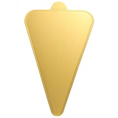 Подложка под десерт с держателем Треугольник Золото 1 шт 2941953, 6 ₽ Подложка под десерт с держателем Треугольник Золото 1 шт 2941953