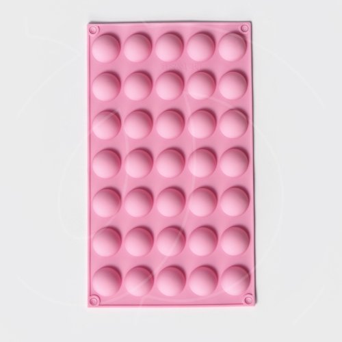 Форма силиконовая "Полусферы" 2,7 см 35 шт 3624964, СФ-206, 390 ₽ Форма силиконовая "Полусферы" 2,7 см 35 шт 3624964, СФ-206