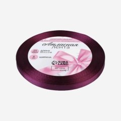 Лента для декора и упаковки Атласная Винная 0,6 см , 79 ₽ Лента для декора и упаковки Атласная Винная 0,6 см