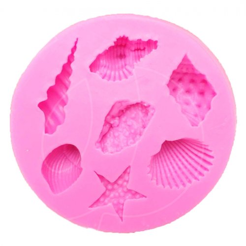 Молд силиконовый "Ракушки морские" M-29, m-29, 359 ₽ Молд силиконовый "Ракушки морские" M-29, m-29