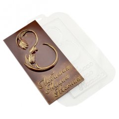 Форма пластиковая плитка "8 Марта"  6581380, 290 ₽ Форма пластиковая плитка "8 Марта"  6581380