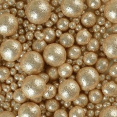 Посыпка кондитерская из дутого риса жемчуг блестящий "Шампань микс" 1,5 кг 765, 1 ₽ Посыпка кондитерская из дутого риса жемчуг блестящий "Шампань микс" 1,5 кг 765