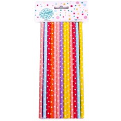 Бумажные трубочки "Горошек" 25 шт 4805843, 159 ₽ Бумажные трубочки "Горошек" 25 шт 4805843