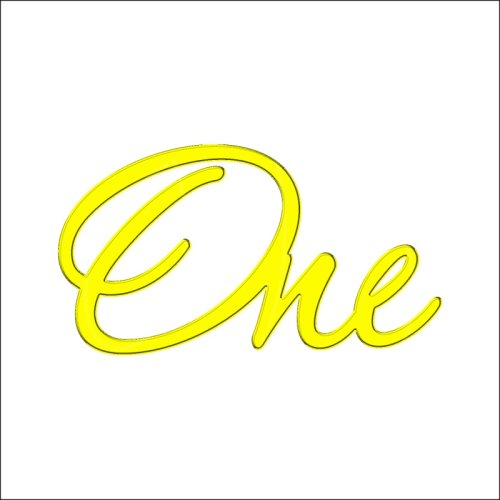 Топпер декоративный акриловый "One" Золото 8х4 см ТСК47, 179 ₽ Топпер декоративный акриловый "One" Золото 8х4 см ТСК47