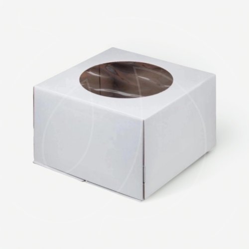 Коробка для торта с окном белая 50х50х50 см 020650, 360 ₽ Коробка для торта с окном белая 50х50х50 см 020650