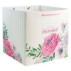 Пакет для торта "Волшебных моментов" 30х30х30 см 3912518, 290 ₽ Пакет для торта "Волшебных моментов" 30х30х30 см 3912518