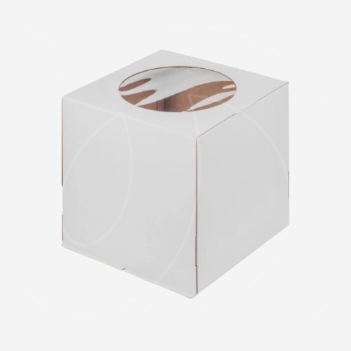Коробка для торта с окном белая 28х28х30 см 019130, 179 ₽ Коробка для торта с окном белая 28х28х30 см 019130