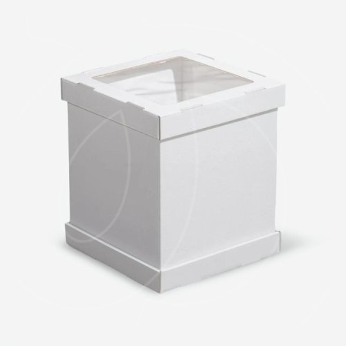 Коробка для торта с окном белая 24х24х30 см ForG STRONG I W W 240*240*300 S, 159 ₽ Коробка для торта с окном белая 24х24х30 см ForG STRONG I W W 240*240*300 S