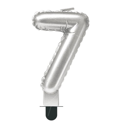 Свеча декоративная Цифра "7" Шар Серебро 622096-7	, 89 ₽ Свеча декоративная Цифра "7" Шар Серебро 622096-7