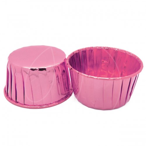 Капсула бумажная с подворотом Розовый металлик D50 H40 1 шт , 9 ₽ Капсула бумажная с подворотом Розовый металлик D50 H40 1 шт